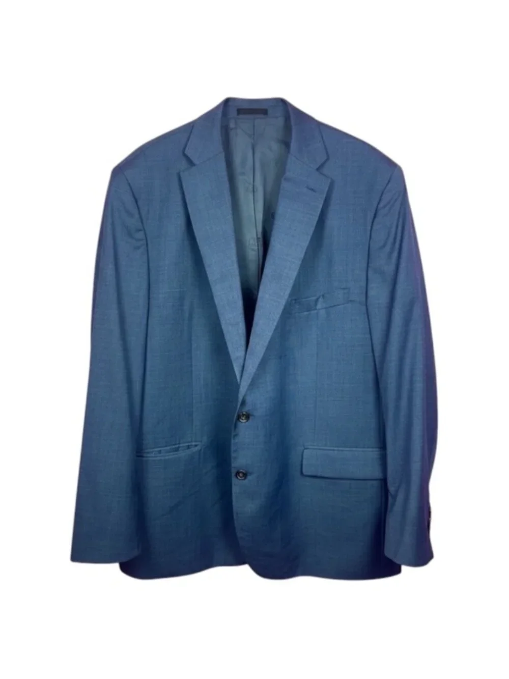 Lauren Ralph Lauren Black Label Wool Blend Blazer Jacket Blue Men’s 50L